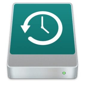 why movie in mac cannot be moved to external drive used for time machine